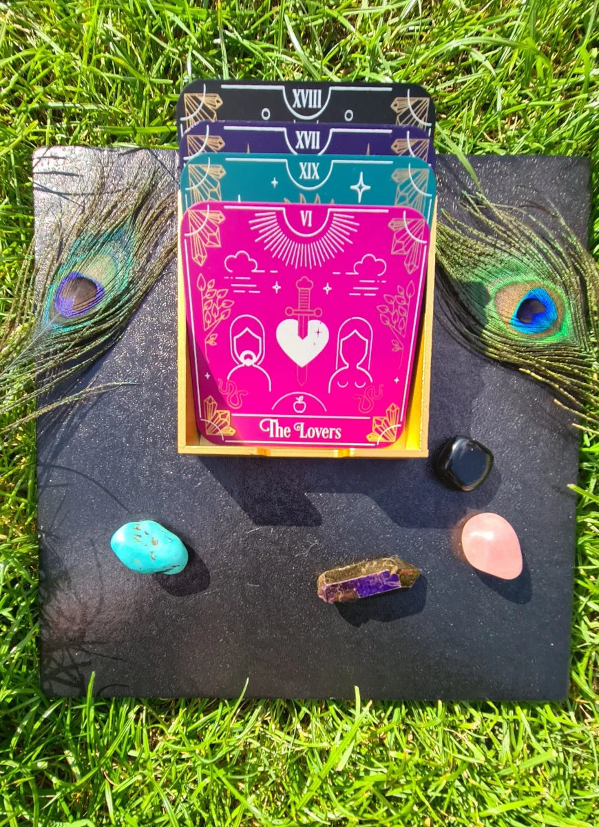 Tarot Card Coaster Set